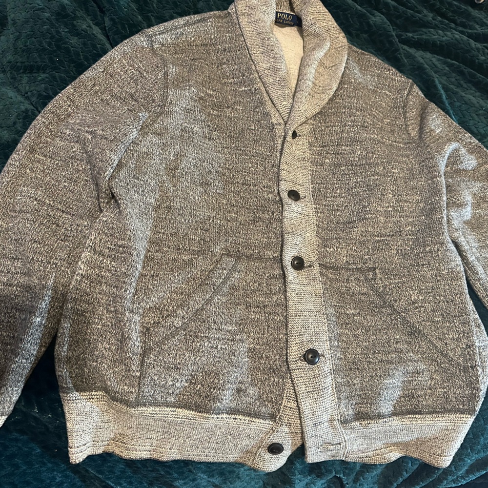 Ralph Lauren polo cardigan sweater